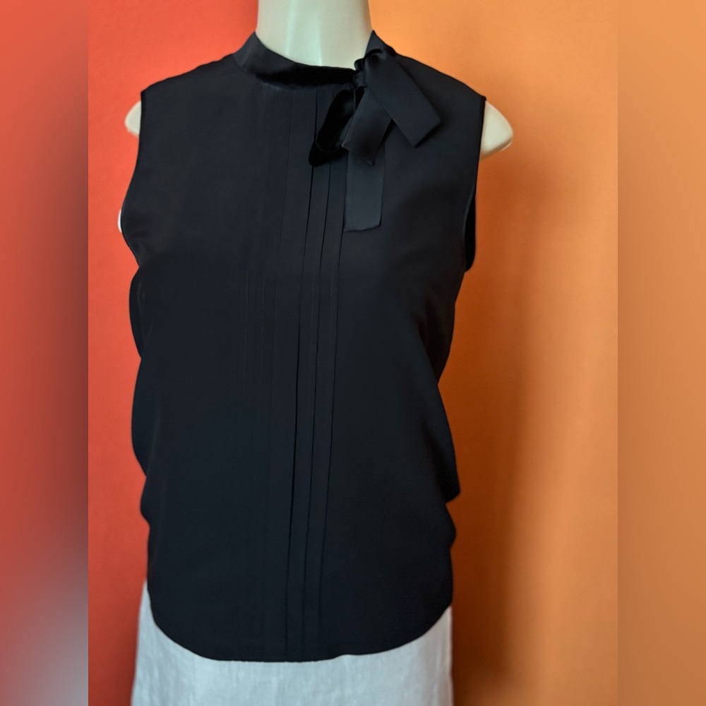 Bottega Veneta Black Sleeveless Blouse